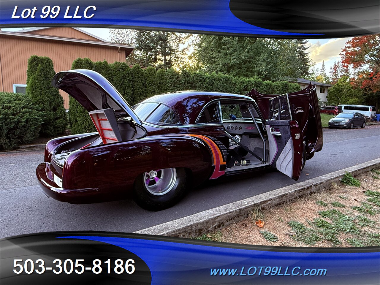 1951 Chevrolet Bussiness Coupe Art Morrison Chassis ProStreet   - Photo 53 - Milwaukie, OR 97267