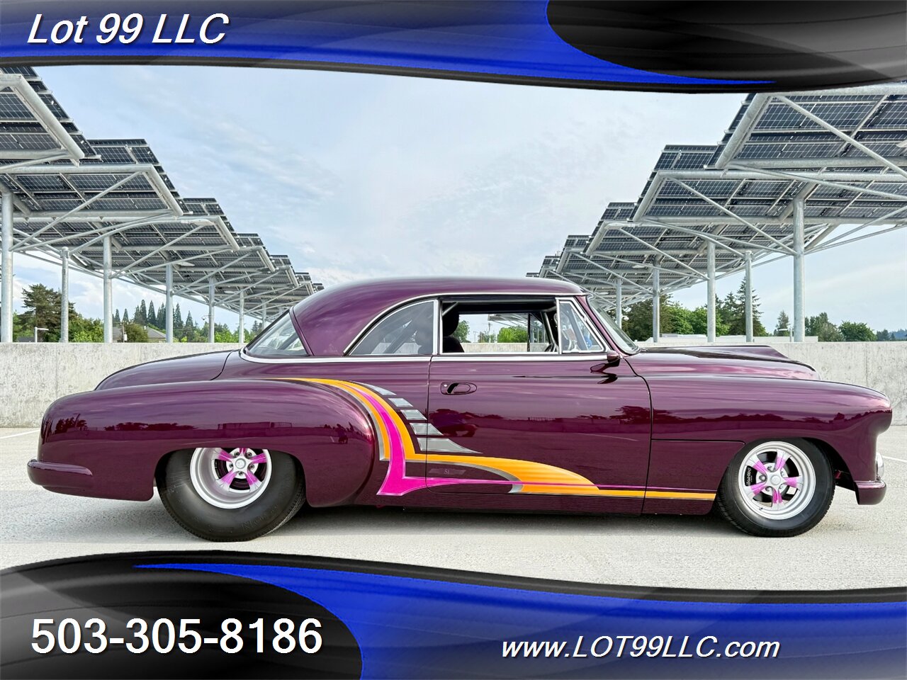 1951 Chevrolet Coupe Pro Street Show Car Documented Build  Fuel Injected Supercharged BBC Art Morrison Chassis Pro - Photo 10 - Milwaukie, OR 97267