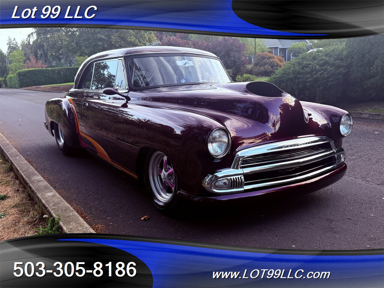 1951 Chevrolet Bussiness Coupe Art Morrison Chassis ProStreet Supercharged BBC - Photo 7 - Milwaukie, OR 97267