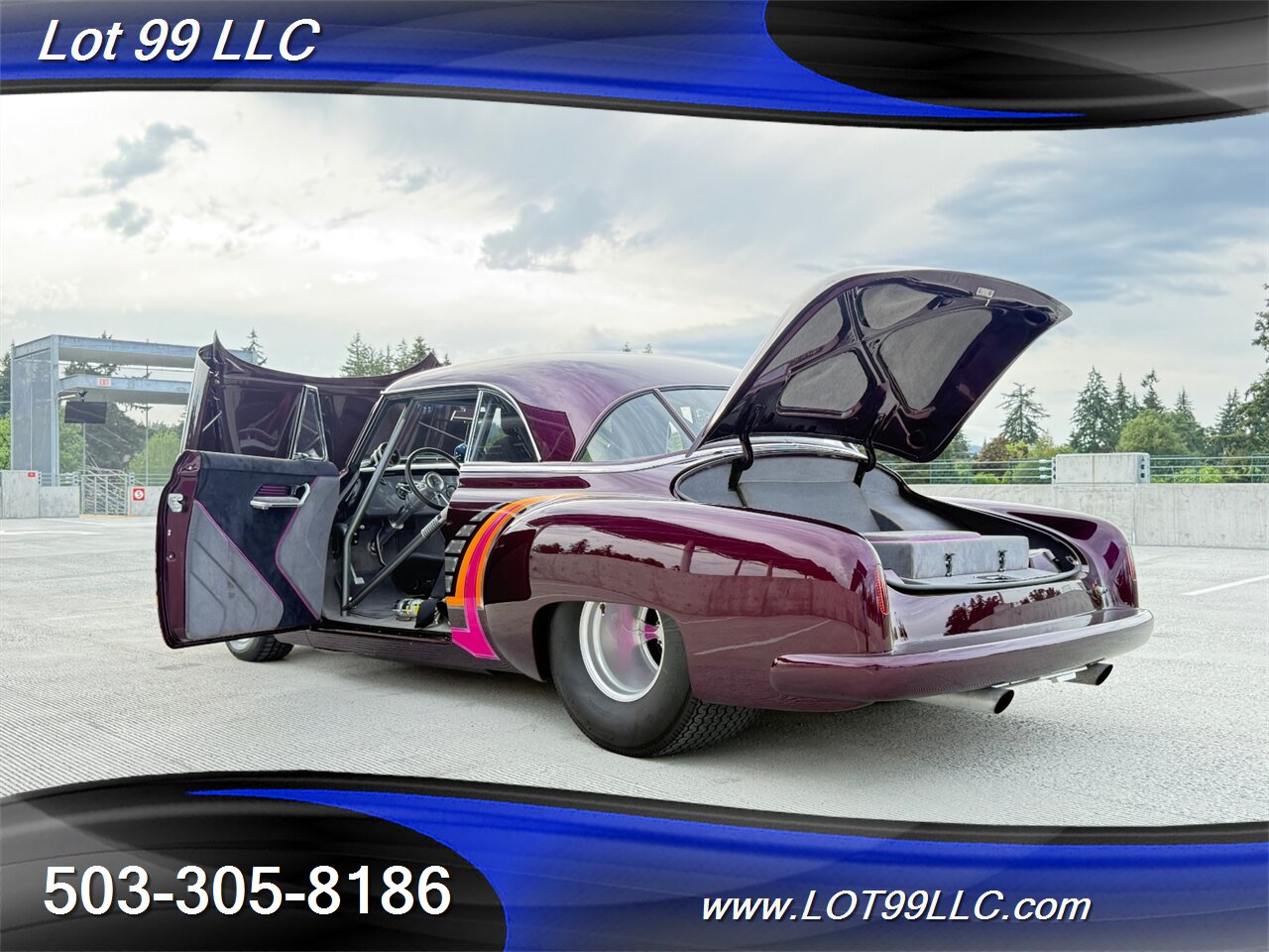 1951 Chevrolet Coupe Pro Street Show Car Documented Build  Fuel Injected Supercharged BBC Art Morrison Chassis Pro - Photo 30 - Milwaukie, OR 97267