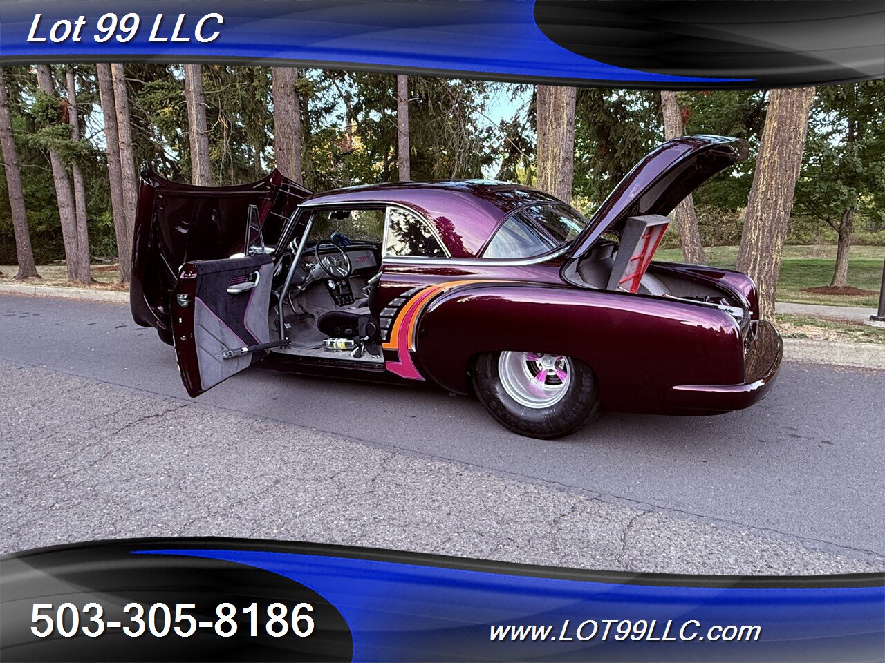 1951 Chevrolet Bussiness Coupe Art Morrison Chassis ProStreet Supercharged BBC - Photo 41 - Milwaukie, OR 97267