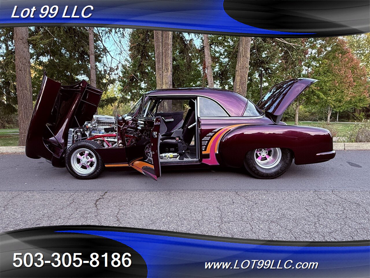 1951 Chevrolet Bussiness Coupe Art Morrison Chassis ProStreet Supercharged BBC - Photo 40 - Milwaukie, OR 97267