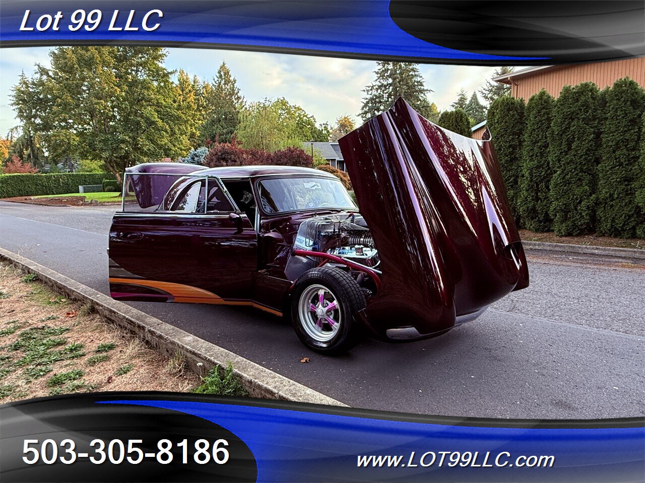 1951 Chevrolet Bussiness Coupe Art Morrison Chassis ProStreet Supercharged BBC - Photo 46 - Milwaukie, OR 97267