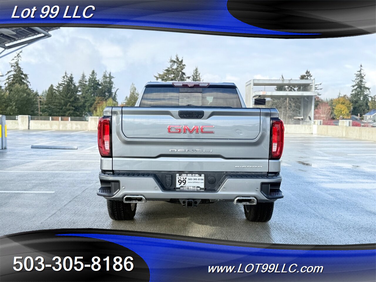 2021 GMC Sierra 1500 Crew Cab Denali ** DURAMAX DIESEL 4x4 1-Owner  Htd-Cld Leather Power-Folding Tail Gate Power Steps  Navi Cam Adaptive Cruise HeadsUp Lane Keep - Photo 8 - Milwaukie, OR 97267