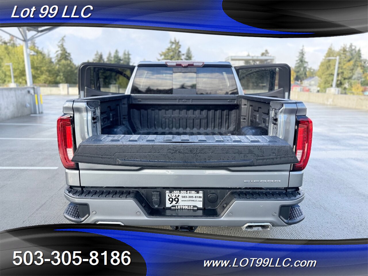 2021 GMC Sierra 1500 Crew Cab Denali ** DURAMAX DIESEL 4x4 1-Owner  Htd-Cld Leather Power-Folding Tail Gate Power Steps  Navi Cam Adaptive Cruise HeadsUp Lane Keep - Photo 51 - Milwaukie, OR 97267