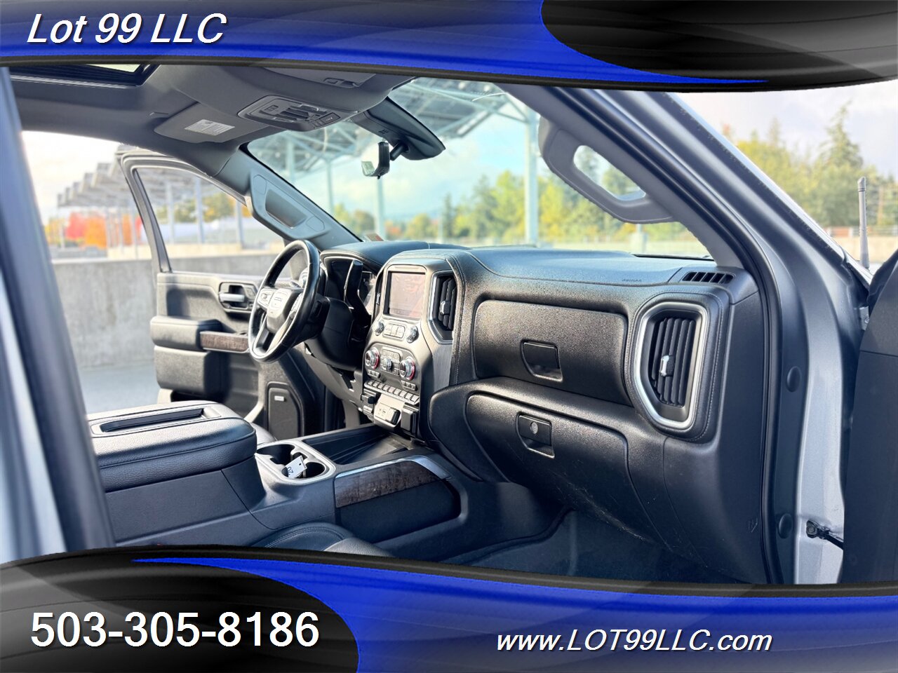 2021 GMC Sierra 1500 Crew Cab Denali ** DURAMAX DIESEL 4x4 1-Owner  Htd-Cld Leather Power-Folding Tail Gate Power Steps  Navi Cam Adaptive Cruise HeadsUp Lane Keep - Photo 45 - Milwaukie, OR 97267