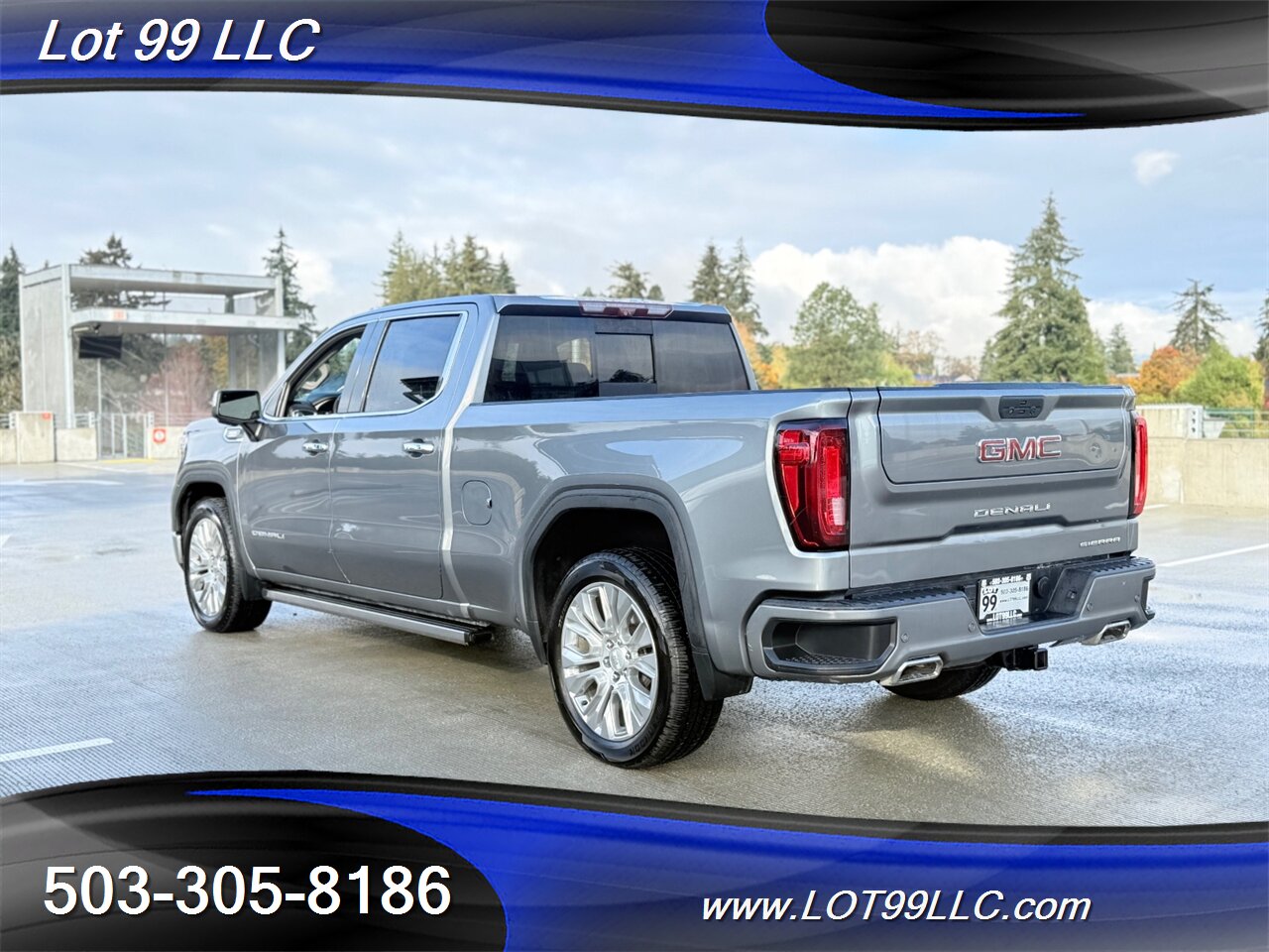 2021 GMC Sierra 1500 Crew Cab Denali ** DURAMAX DIESEL 4x4 1-Owner  Htd-Cld Leather Power-Folding Tail Gate Power Steps  Navi Cam Adaptive Cruise HeadsUp Lane Keep - Photo 9 - Milwaukie, OR 97267