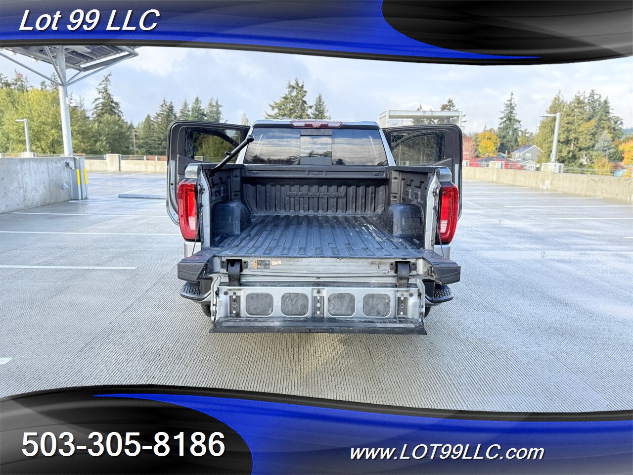 2021 GMC Sierra 1500 Crew Cab Denali ** DURAMAX DIESEL 4x4 1-Owner  Htd-Cld Leather Power-Folding Tail Gate Power Steps  Navi Cam Adaptive Cruise HeadsUp Lane Keep - Photo 52 - Milwaukie, OR 97267