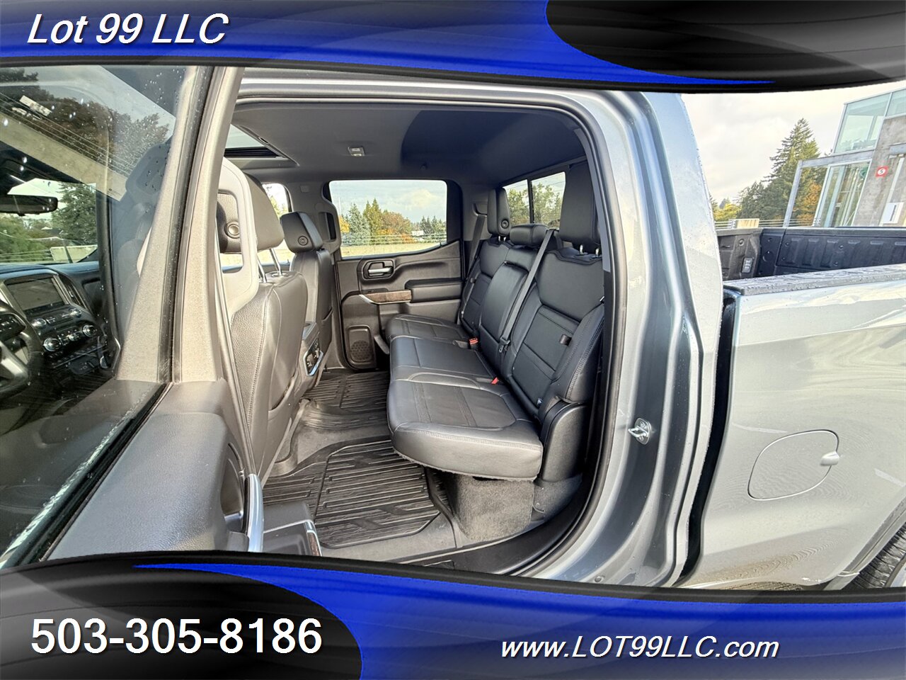 2021 GMC Sierra 1500 Crew Cab Denali ** DURAMAX DIESEL 4x4 1-Owner  Htd-Cld Leather Power-Folding Tail Gate Power Steps  Navi Cam Adaptive Cruise HeadsUp Lane Keep - Photo 48 - Milwaukie, OR 97267