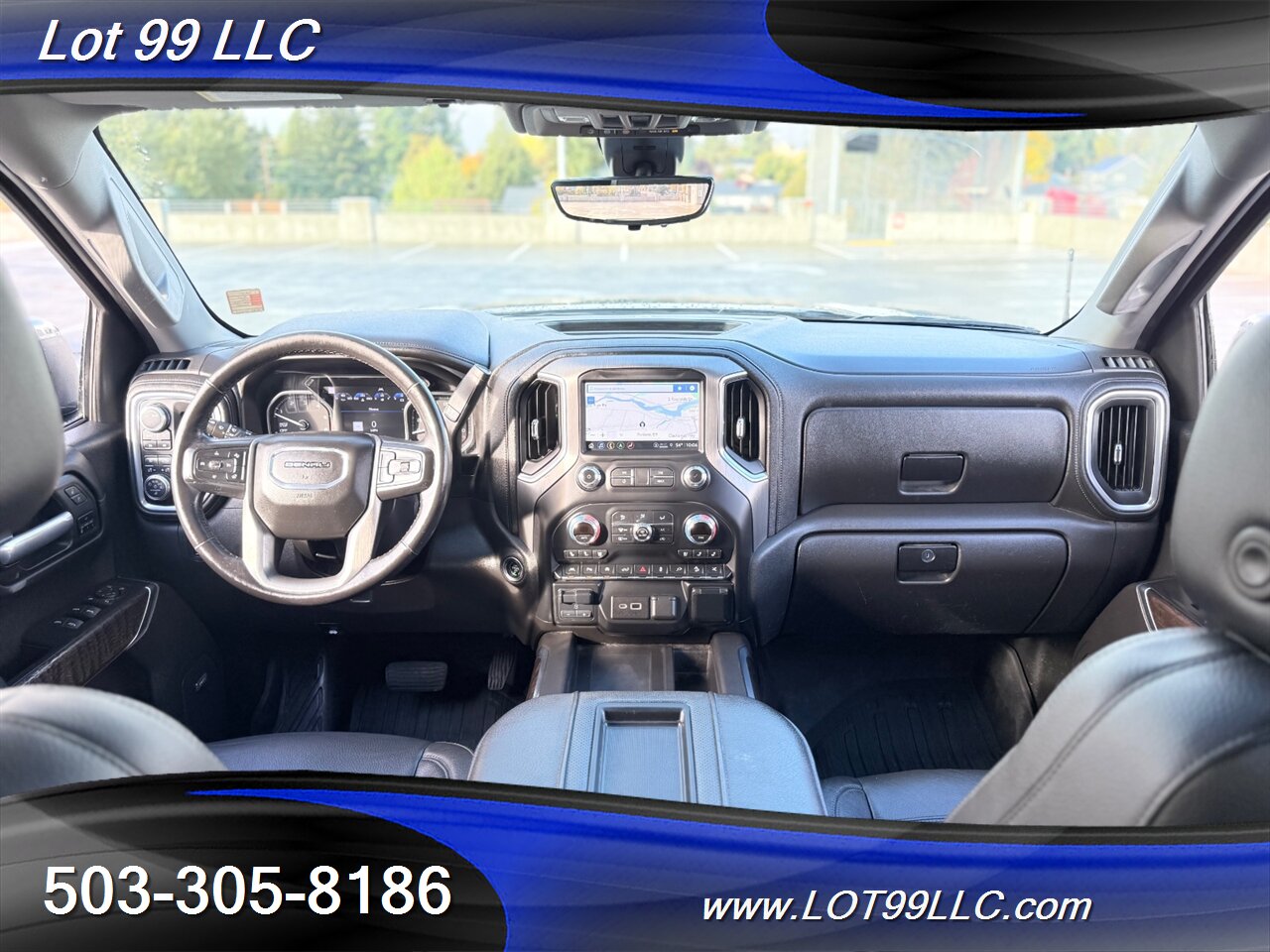 2021 GMC Sierra 1500 Crew Cab Denali ** DURAMAX DIESEL 4x4 1-Owner  Htd-Cld Leather Power-Folding Tail Gate Power Steps  Navi Cam Adaptive Cruise HeadsUp Lane Keep - Photo 11 - Milwaukie, OR 97267