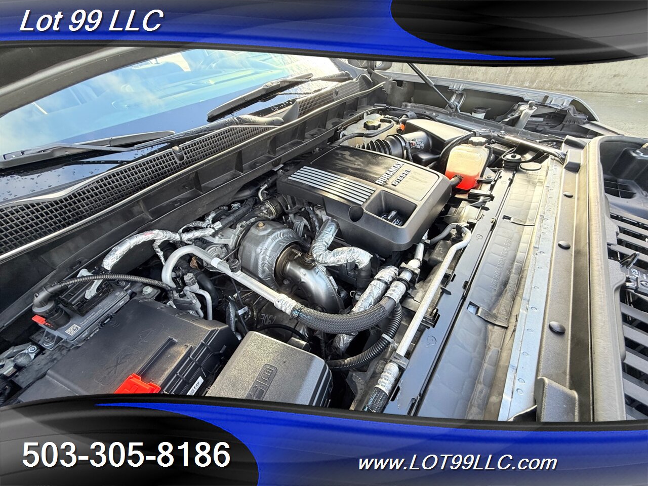 2021 GMC Sierra 1500 Crew Cab Denali ** DURAMAX DIESEL 4x4 1-Owner  Htd-Cld Leather Power-Folding Tail Gate Power Steps  Navi Cam Adaptive Cruise HeadsUp Lane Keep - Photo 55 - Milwaukie, OR 97267