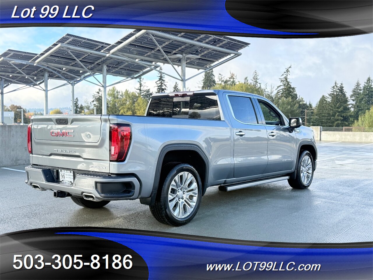 2021 GMC Sierra 1500 Crew Cab Denali ** DURAMAX DIESEL 4x4 1-Owner  Htd-Cld Leather Power-Folding Tail Gate Power Steps  Navi Cam Adaptive Cruise HeadsUp Lane Keep - Photo 7 - Milwaukie, OR 97267