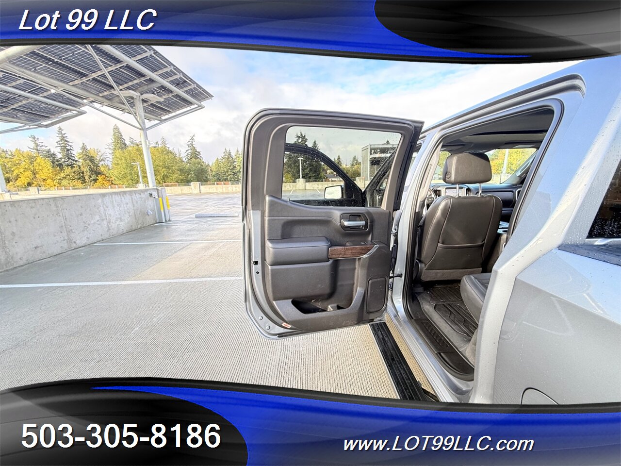 2021 GMC Sierra 1500 Crew Cab Denali ** DURAMAX DIESEL 4x4 1-Owner  Htd-Cld Leather Power-Folding Tail Gate Power Steps  Navi Cam Adaptive Cruise HeadsUp Lane Keep - Photo 47 - Milwaukie, OR 97267