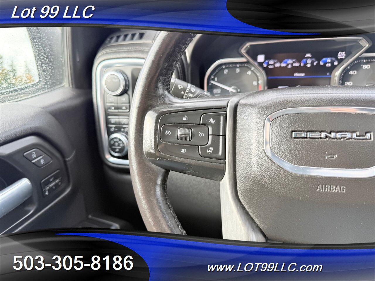 2021 GMC Sierra 1500 Crew Cab Denali ** DURAMAX DIESEL 4x4 1-Owner  Htd-Cld Leather Power-Folding Tail Gate Power Steps  Navi Cam Adaptive Cruise HeadsUp Lane Keep - Photo 40 - Milwaukie, OR 97267