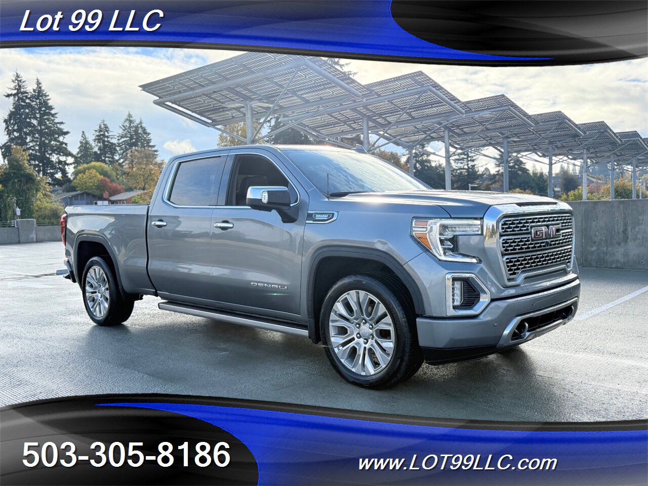 2021 GMC Sierra 1500 Crew Cab Denali ** DURAMAX DIESEL 4x4 1-Owner  Htd-Cld Leather Power-Folding Tail Gate Power Steps  Navi Cam Adaptive Cruise HeadsUp Lane Keep - Photo 5 - Milwaukie, OR 97267