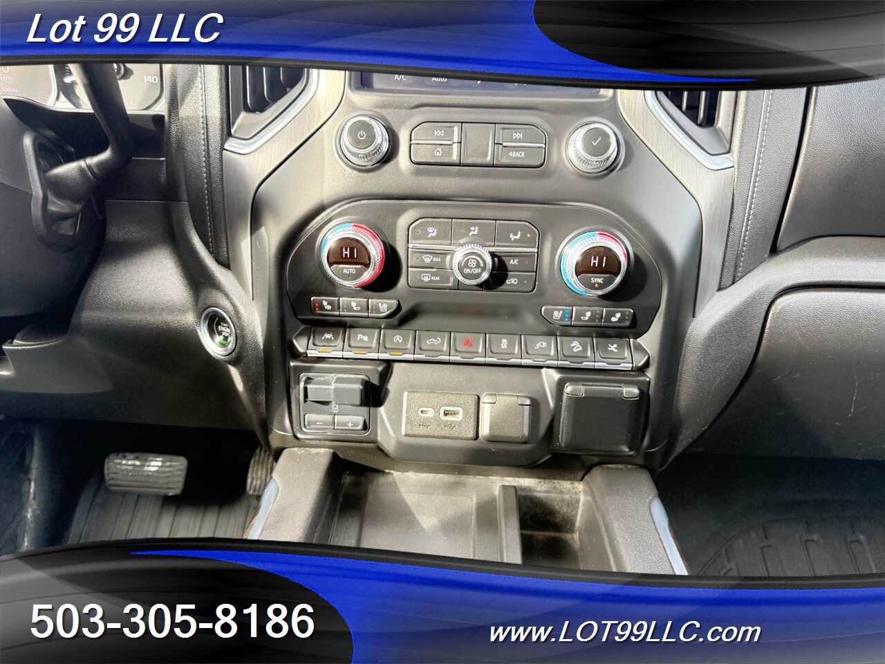 2021 GMC Sierra 1500 Crew Cab Denali ** DURAMAX DIESEL 4x4 1-Owner  Htd-Cld Leather Power-Folding Tail Gate Power Steps  Navi Cam Adaptive Cruise HeadsUp Lane Keep - Photo 15 - Milwaukie, OR 97267