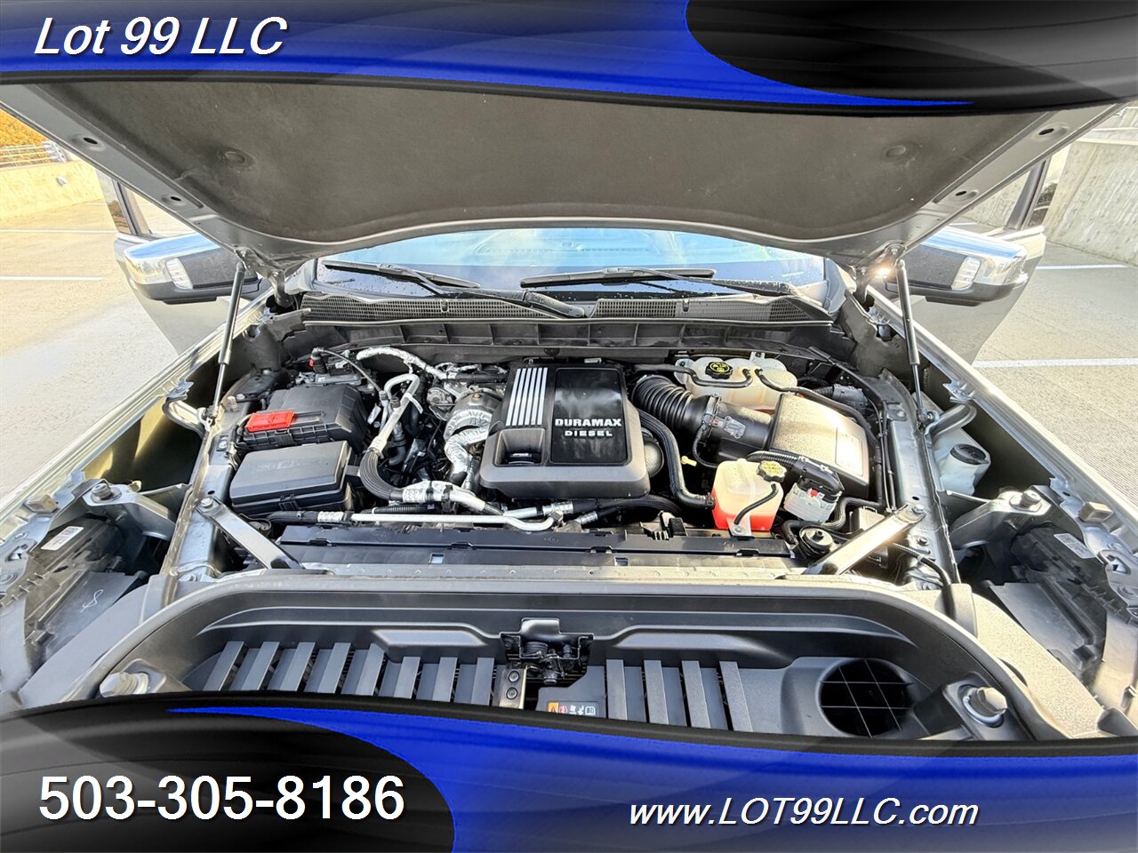 2021 GMC Sierra 1500 Crew Cab Denali ** DURAMAX DIESEL 4x4 1-Owner  Htd-Cld Leather Power-Folding Tail Gate Power Steps  Navi Cam Adaptive Cruise HeadsUp Lane Keep - Photo 18 - Milwaukie, OR 97267