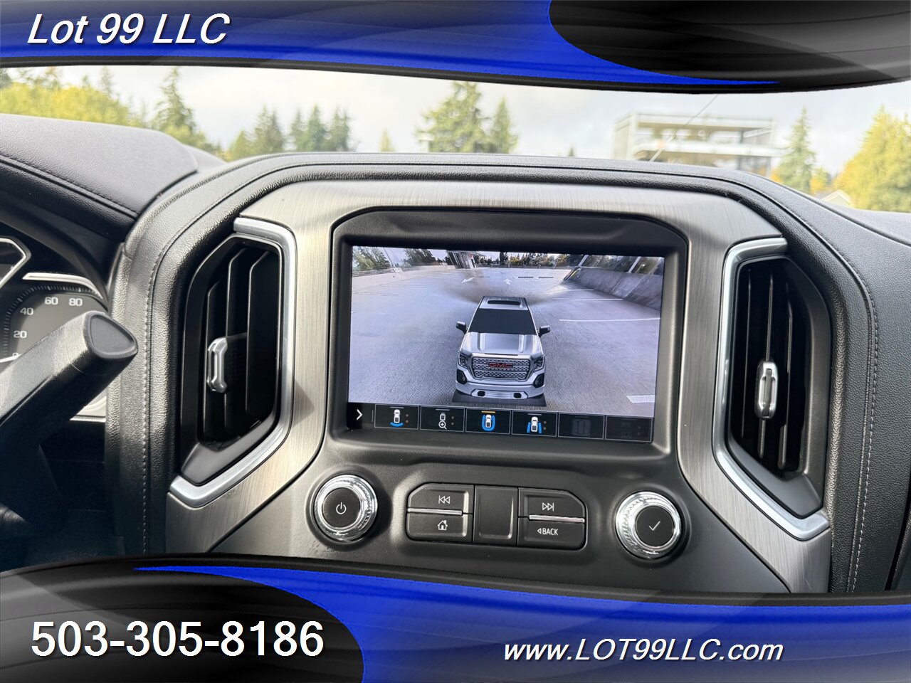 2021 GMC Sierra 1500 Crew Cab Denali ** DURAMAX DIESEL 4x4 1-Owner  Htd-Cld Leather Power-Folding Tail Gate Power Steps  Navi Cam Adaptive Cruise HeadsUp Lane Keep - Photo 43 - Milwaukie, OR 97267