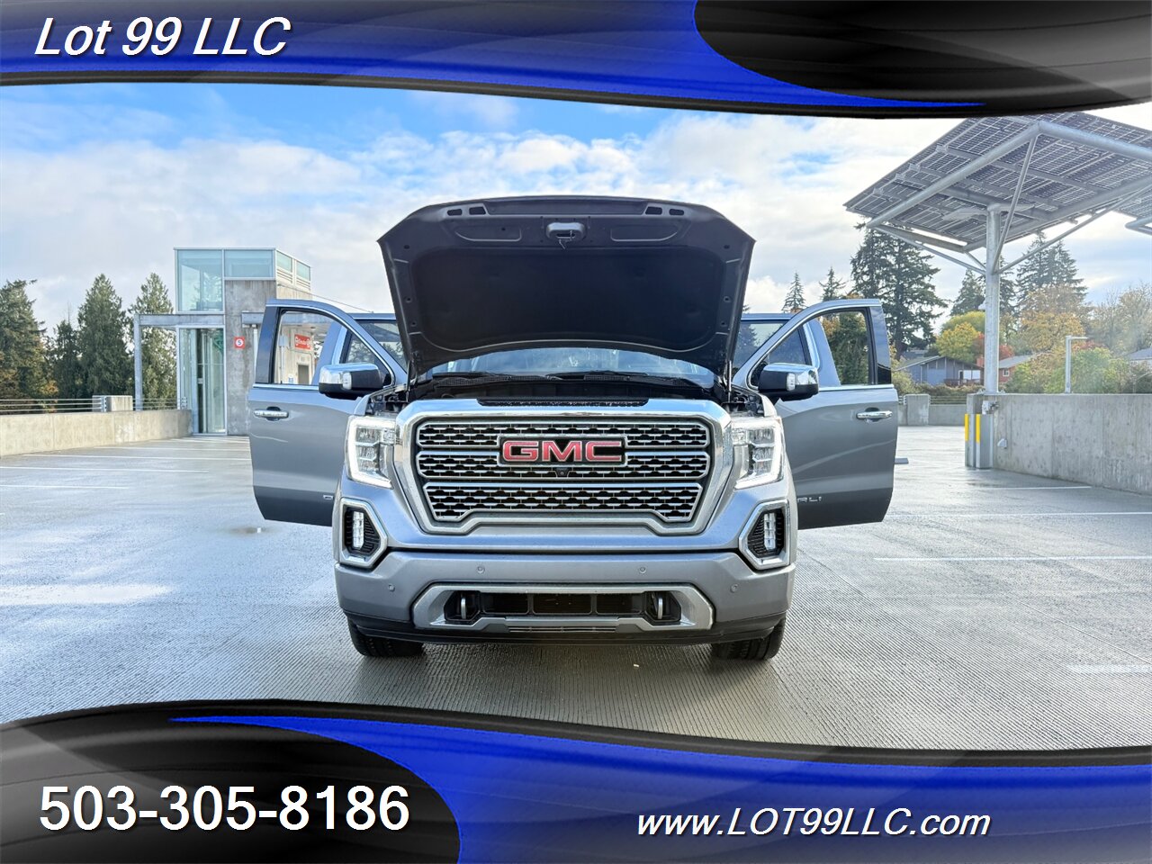 2021 GMC Sierra 1500 Crew Cab Denali ** DURAMAX DIESEL 4x4 1-Owner  Htd-Cld Leather Power-Folding Tail Gate Power Steps  Navi Cam Adaptive Cruise HeadsUp Lane Keep - Photo 29 - Milwaukie, OR 97267
