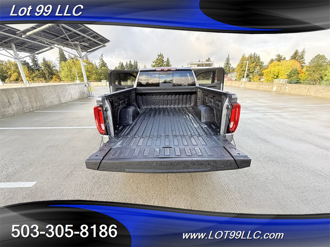 2021 GMC Sierra 1500 Crew Cab Denali ** DURAMAX DIESEL 4x4 1-Owner  Htd-Cld Leather Power-Folding Tail Gate Power Steps  Navi Cam Adaptive Cruise HeadsUp Lane Keep - Photo 24 - Milwaukie, OR 97267