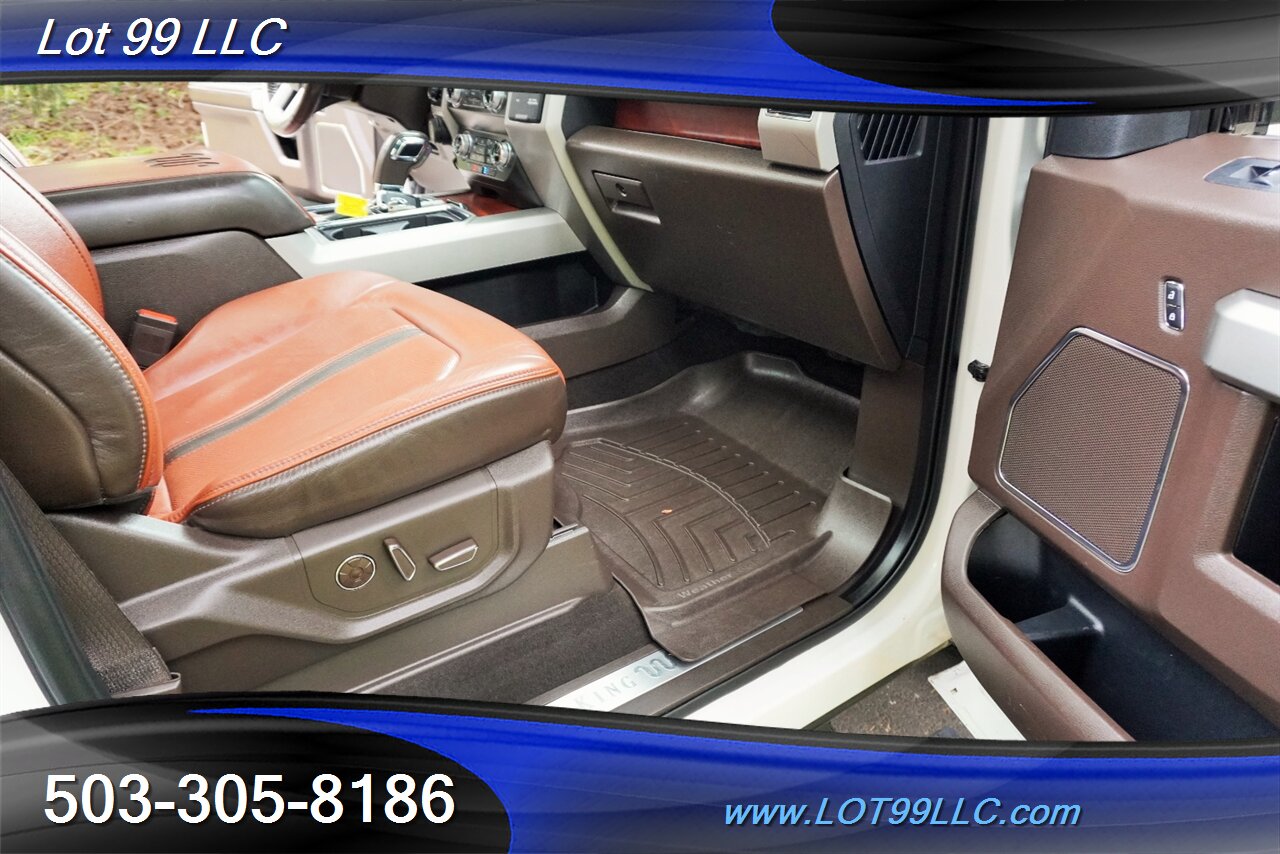 2019 Ford F-150 King Ranch 4X4 V6 3.5L ECOBOOST Heated AC Leather  Seats Pano Roof Matcching Color Canopy 1 OWNER - Photo 42 - Milwaukie, OR 97267