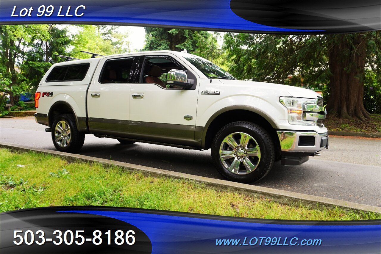 2019 Ford F-150 King Ranch 4X4 V6 3.5L ECOBOOST Heated AC Leather  Seats Pano Roof Matcching Color Canopy 1 OWNER - Photo 7 - Milwaukie, OR 97267