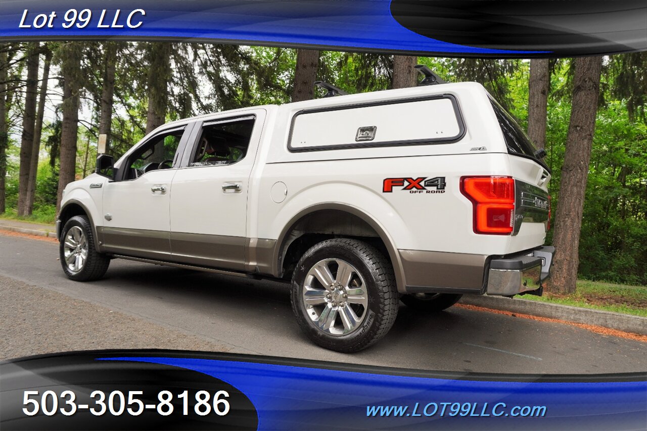 2019 Ford F-150 King Ranch 4X4 V6 3.5L ECOBOOST Heated AC Leather  Seats Pano Roof Matcching Color Canopy 1 OWNER - Photo 11 - Milwaukie, OR 97267