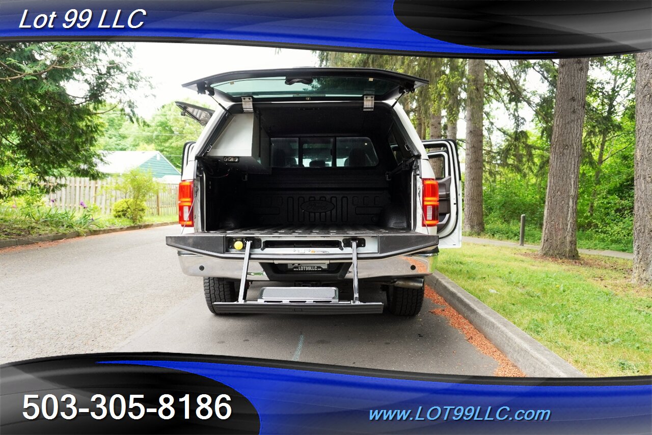 2019 Ford F-150 King Ranch 4X4 V6 3.5L ECOBOOST Heated AC Leather  Seats Pano Roof Matcching Color Canopy 1 OWNER - Photo 34 - Milwaukie, OR 97267
