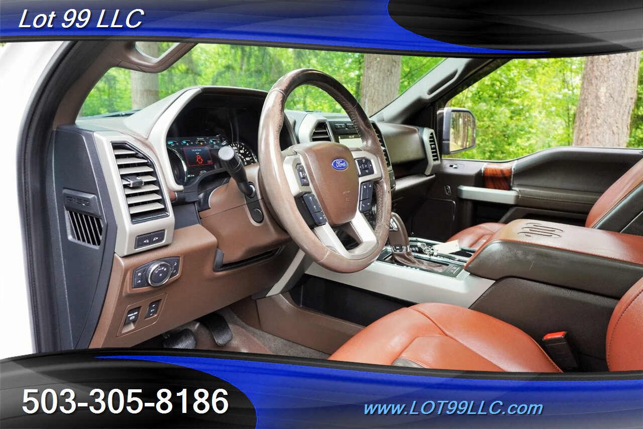 2019 Ford F-150 King Ranch 4X4 V6 3.5L ECOBOOST Heated AC Leather  Seats Pano Roof Matcching Color Canopy 1 OWNER - Photo 13 - Milwaukie, OR 97267