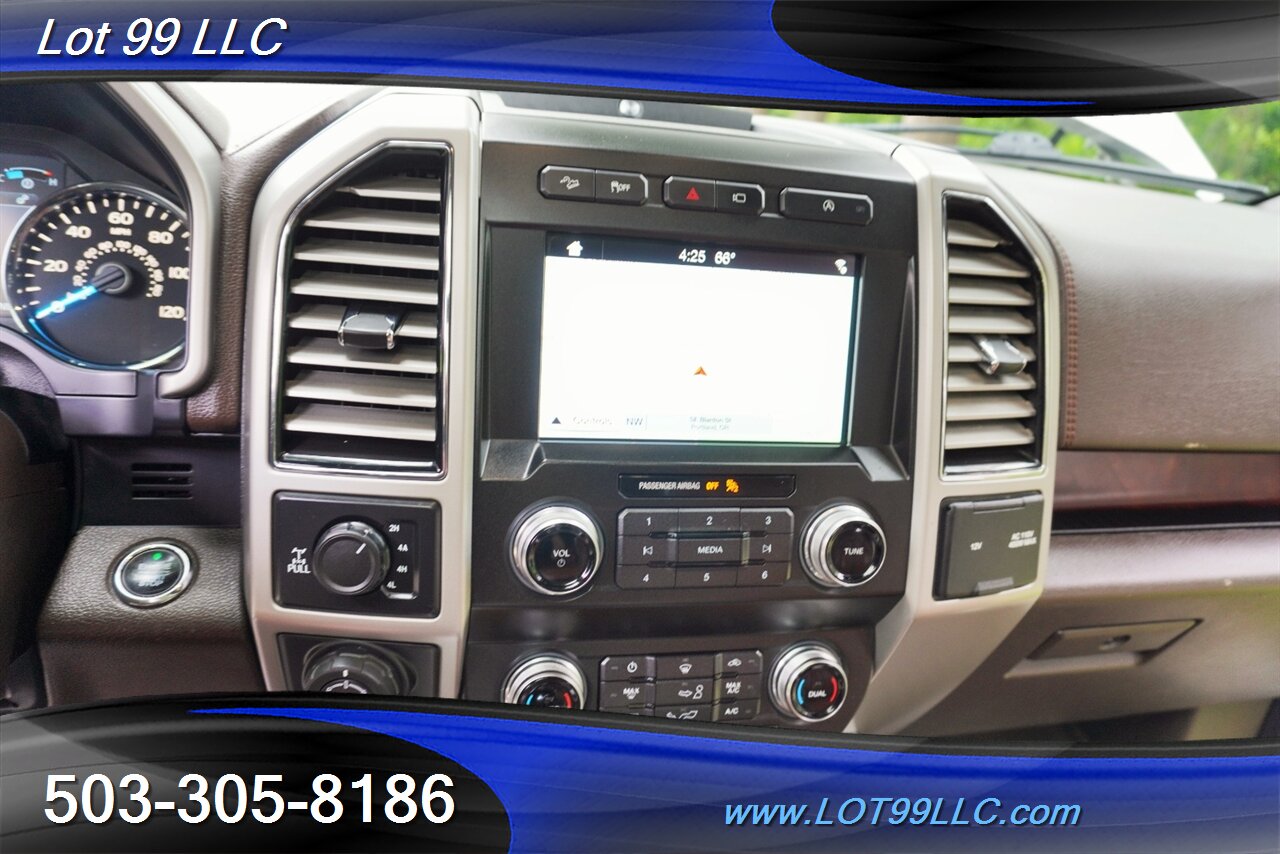 2019 Ford F-150 King Ranch 4X4 V6 3.5L ECOBOOST Heated AC Leather  Seats Pano Roof Matcching Color Canopy 1 OWNER - Photo 22 - Milwaukie, OR 97267