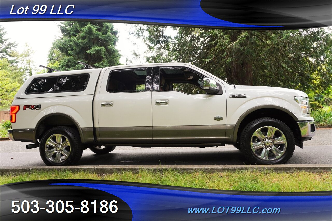 2019 Ford F-150 King Ranch 4X4 V6 3.5L ECOBOOST Heated AC Leather  Seats Pano Roof Matcching Color Canopy 1 OWNER - Photo 8 - Milwaukie, OR 97267