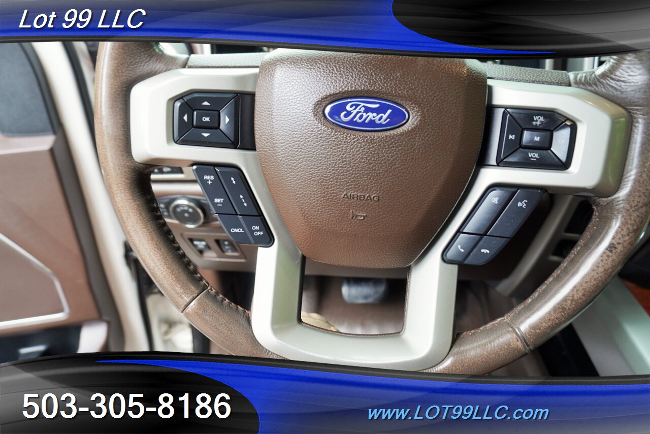 2019 Ford F-150 King Ranch 4X4 V6 3.5L ECOBOOST Heated AC Leather  Seats Pano Roof Matcching Color Canopy 1 OWNER - Photo 27 - Milwaukie, OR 97267