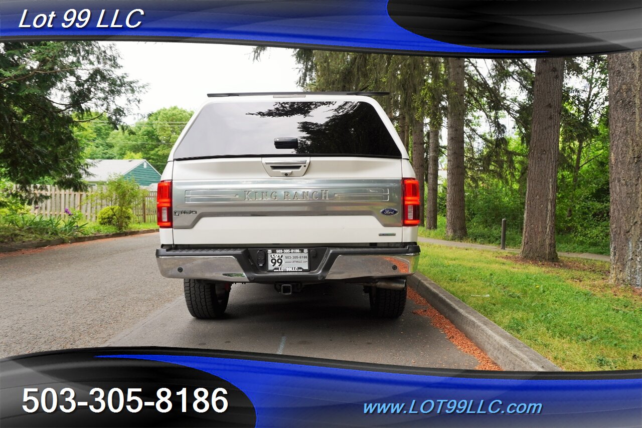 2019 Ford F-150 King Ranch 4X4 V6 3.5L ECOBOOST Heated AC Leather  Seats Pano Roof Matcching Color Canopy 1 OWNER - Photo 10 - Milwaukie, OR 97267