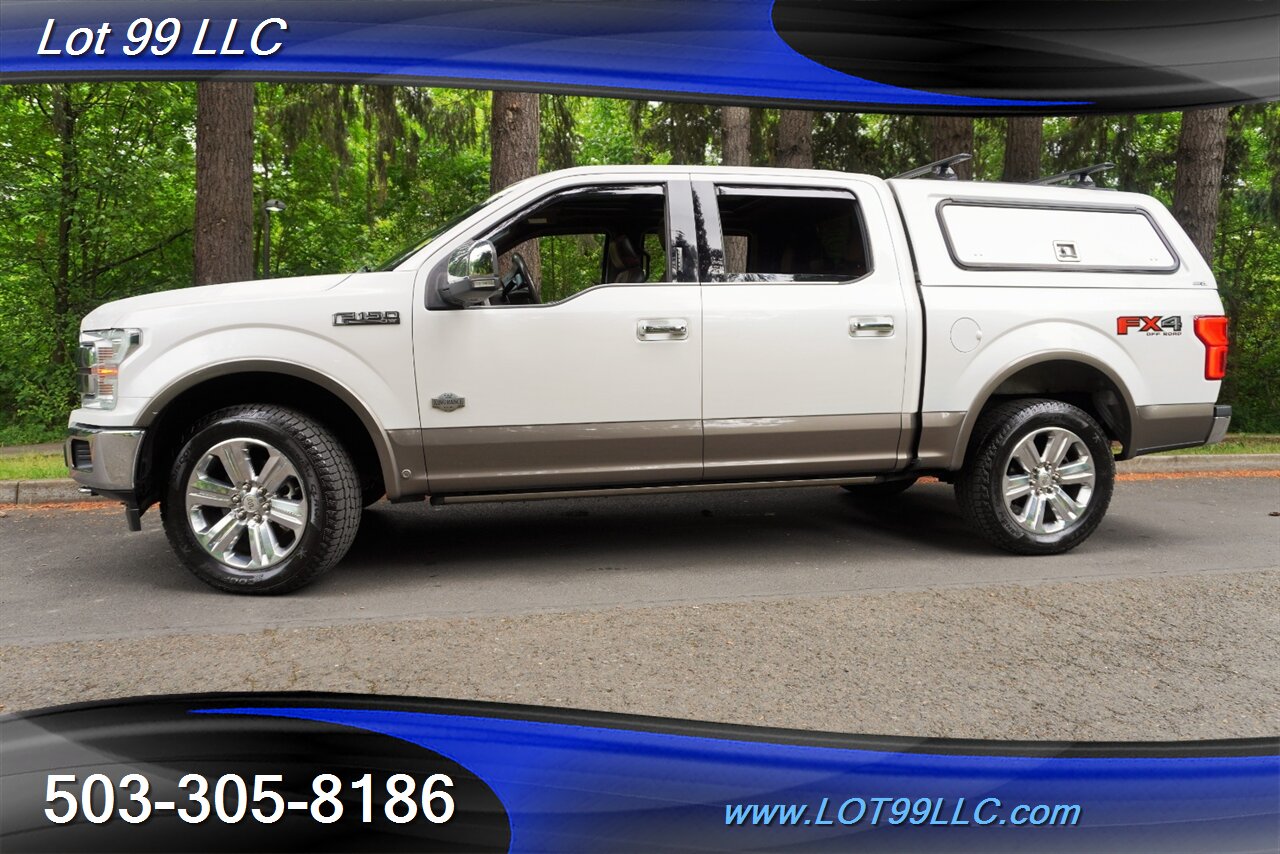 2019 Ford F-150 King Ranch 4X4 V6 3.5L ECOBOOST Heated AC Leather  Seats Pano Roof Matcching Color Canopy 1 OWNER - Photo 5 - Milwaukie, OR 97267