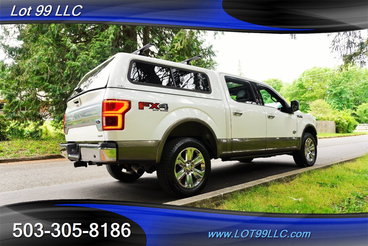 2019 Ford F-150 King Ranch 4X4 V6 3.5L ECOBOOST Heated AC Leather  Seats Pano Roof Matcching Color Canopy 1 OWNER - Photo 9 - Milwaukie, OR 97267
