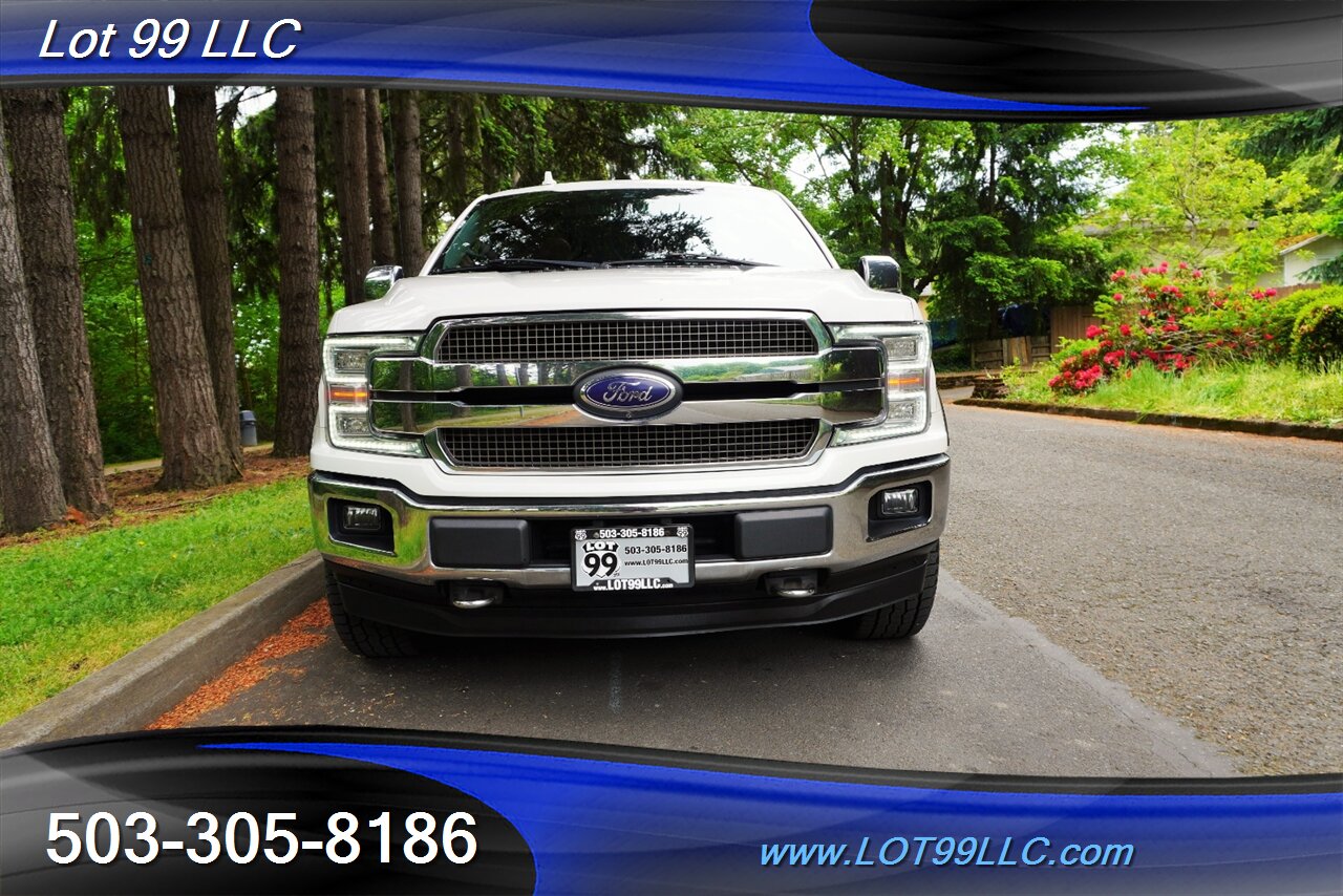 2019 Ford F-150 King Ranch 4X4 V6 3.5L ECOBOOST Heated AC Leather  Seats Pano Roof Matcching Color Canopy 1 OWNER - Photo 6 - Milwaukie, OR 97267