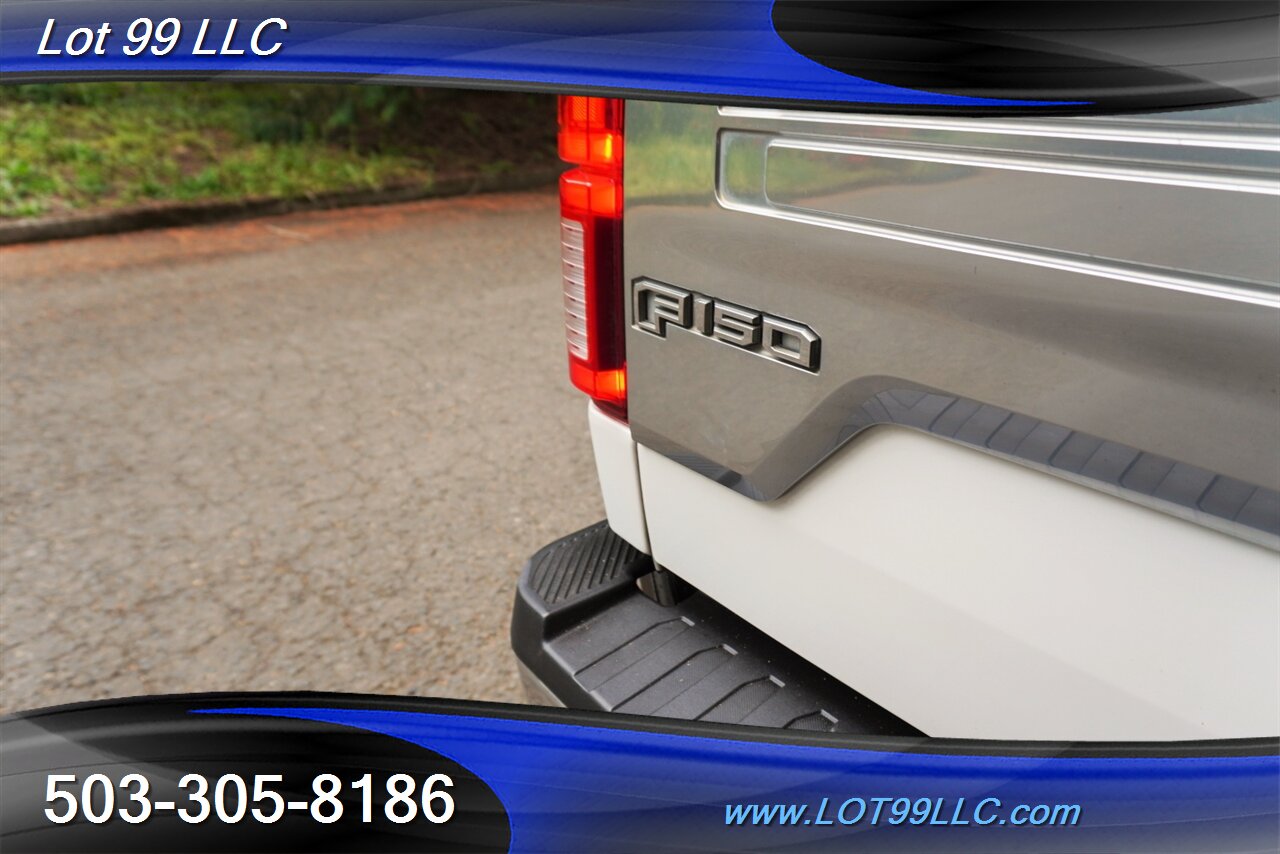 2019 Ford F-150 King Ranch 4X4 V6 3.5L ECOBOOST Heated AC Leather  Seats Pano Roof Matcching Color Canopy 1 OWNER - Photo 35 - Milwaukie, OR 97267
