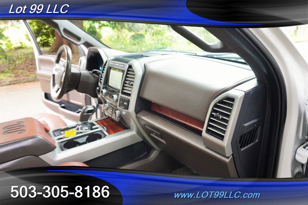 2019 Ford F-150 King Ranch 4X4 V6 3.5L ECOBOOST Heated AC Leather  Seats Pano Roof Matcching Color Canopy 1 OWNER - Photo 18 - Milwaukie, OR 97267