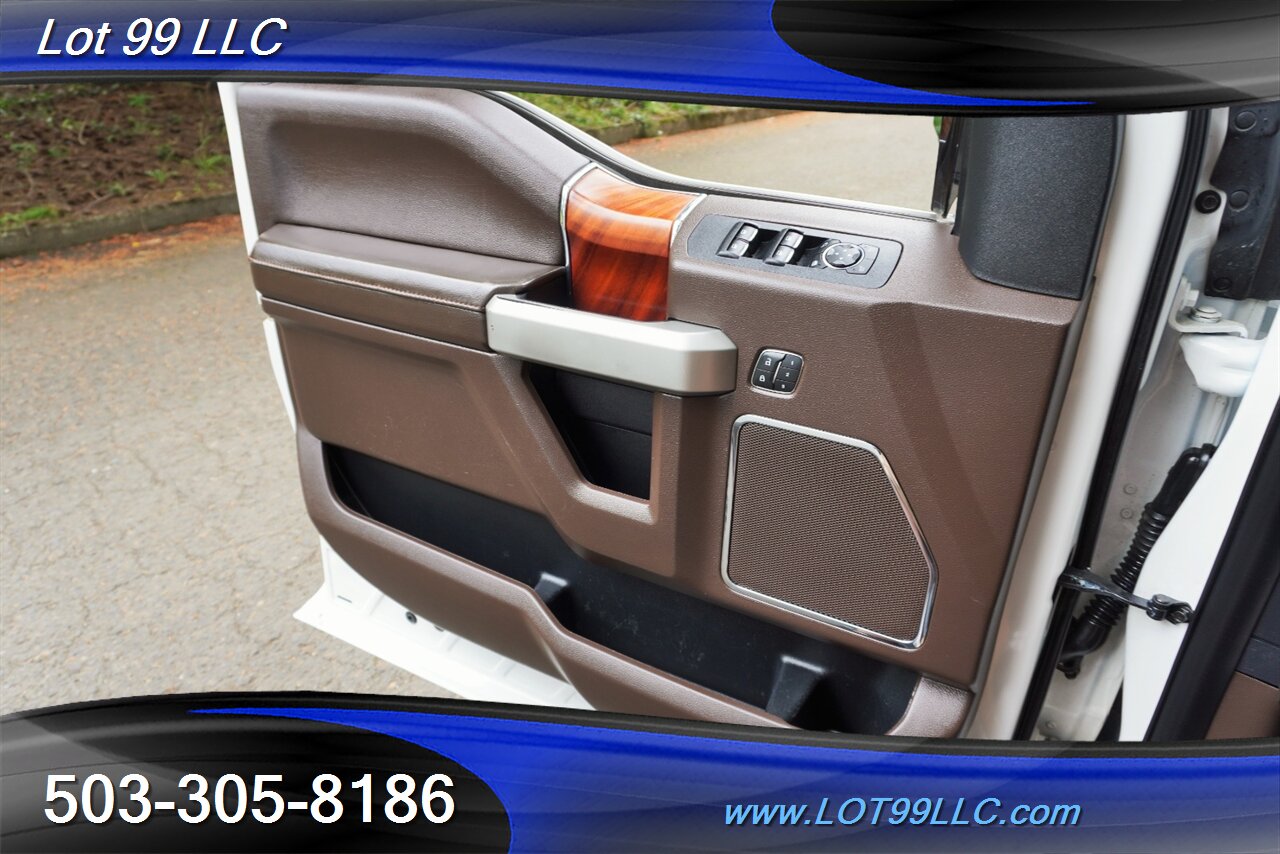 2019 Ford F-150 King Ranch 4X4 V6 3.5L ECOBOOST Heated AC Leather  Seats Pano Roof Matcching Color Canopy 1 OWNER - Photo 29 - Milwaukie, OR 97267