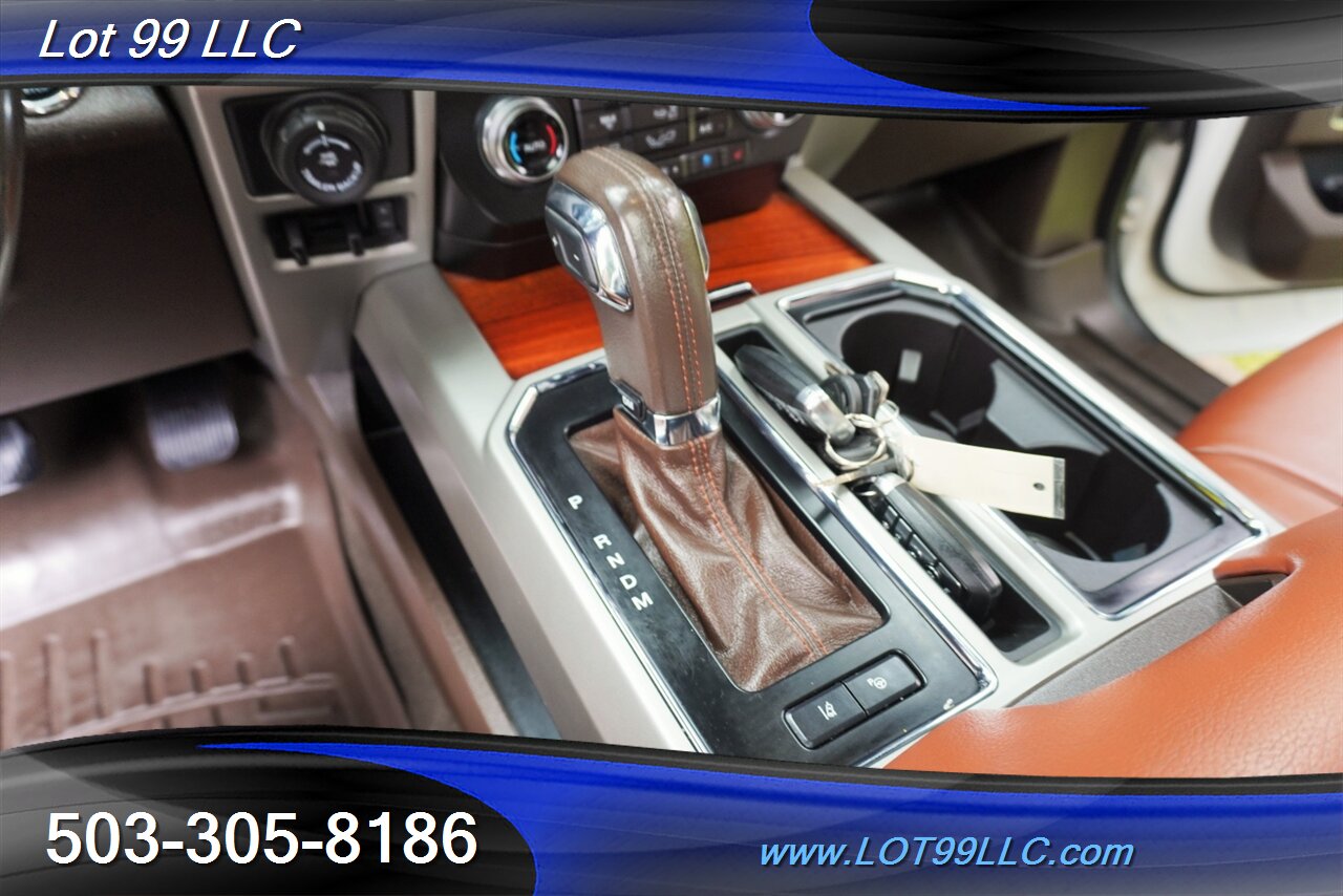 2019 Ford F-150 King Ranch 4X4 V6 3.5L ECOBOOST Heated AC Leather  Seats Pano Roof Matcching Color Canopy 1 OWNER - Photo 25 - Milwaukie, OR 97267