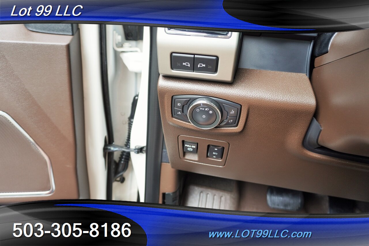 2019 Ford F-150 King Ranch 4X4 V6 3.5L ECOBOOST Heated AC Leather  Seats Pano Roof Matcching Color Canopy 1 OWNER - Photo 28 - Milwaukie, OR 97267