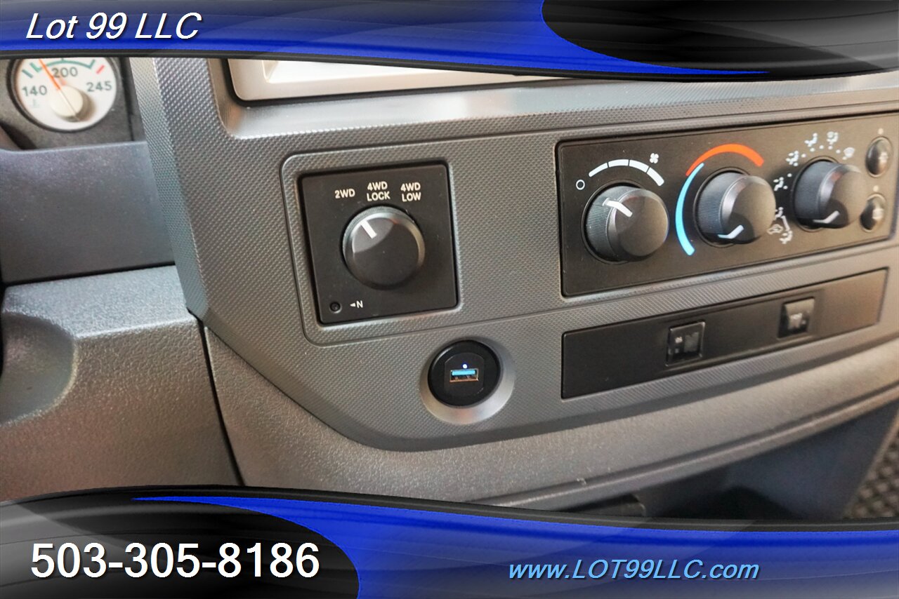 2008 Dodge Ram 2500 4X4 Crew Cab 6.7L Cummins 6 SPED MANUAL LONG BED - Photo 27 - Milwaukie, OR 97267