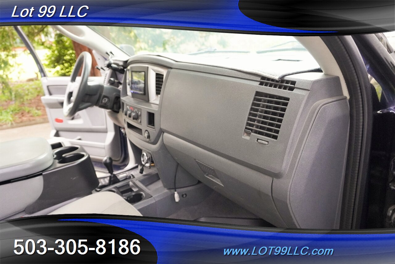 2007 Dodge Ram 3500 SLT 4X4 5.9L Cummins Auto Short Bed Chrome Wheels Newer Tires 5 TH Wheel 1 OWNER NO RUST - Photo 18 - Milwaukie, OR 97267