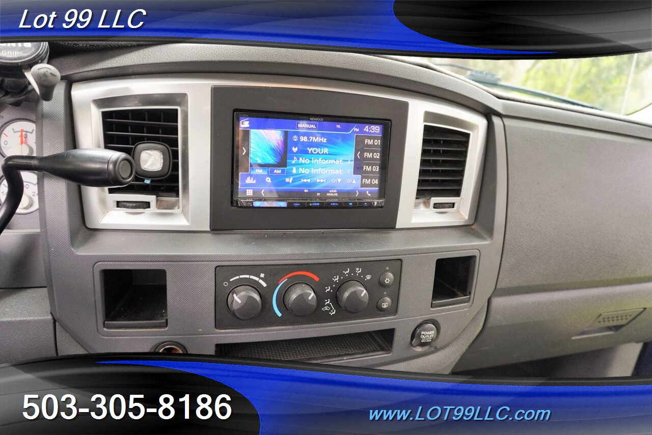 2007 Dodge Ram 3500 SLT 4X4 5.9L Cummins Auto Short Bed Chrome Wheels Newer Tires 5 TH Wheel 1 OWNER NO RUST - Photo 21 - Milwaukie, OR 97267