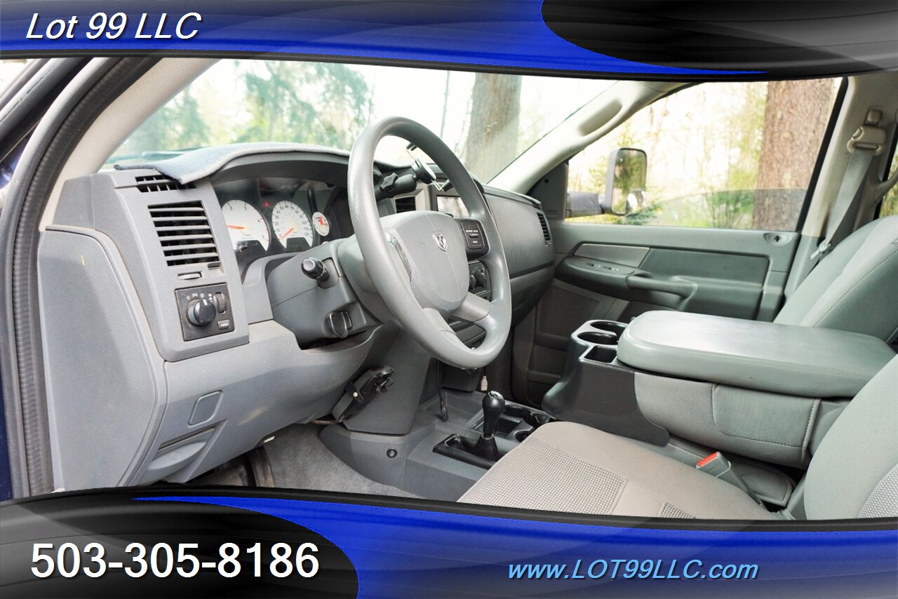 2007 Dodge Ram 3500 SLT 4X4 5.9L Cummins Auto Short Bed Chrome Wheels Newer Tires 5 TH Wheel 1 OWNER NO RUST - Photo 12 - Milwaukie, OR 97267