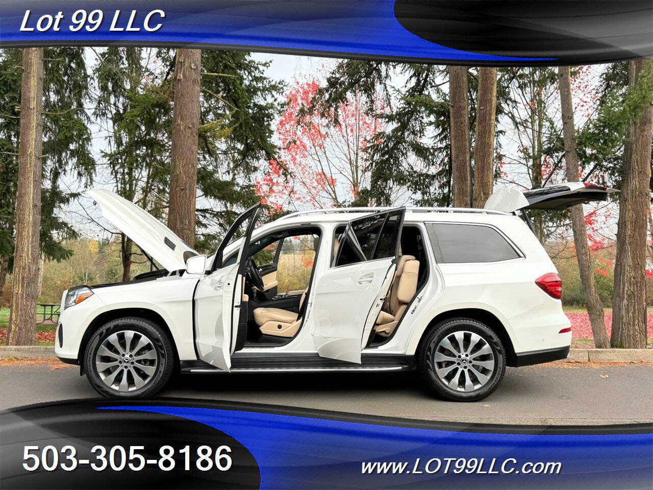 2018 Mercedes-Benz GLS 450 AWD 103k 3rd Row Row Heated Leather Navi C  Prior Certified Pre-Owned - Photo 49 - Milwaukie, OR 97267