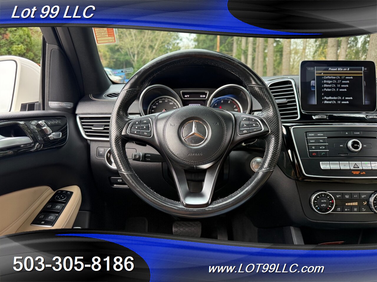 2018 Mercedes-Benz GLS 450 AWD 103k 3rd Row Row Heated Leather Navi C  Prior Certified Pre-Owned - Photo 13 - Milwaukie, OR 97267