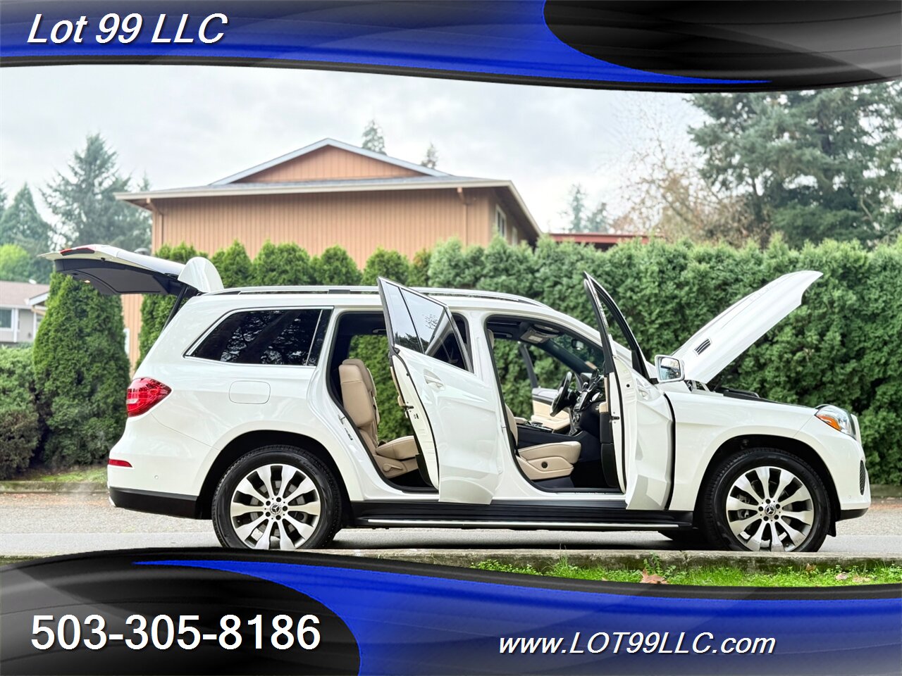 2018 Mercedes-Benz GLS 450 AWD 103k 3rd Row Row Heated Leather Navi C  Prior Certified Pre-Owned - Photo 54 - Milwaukie, OR 97267