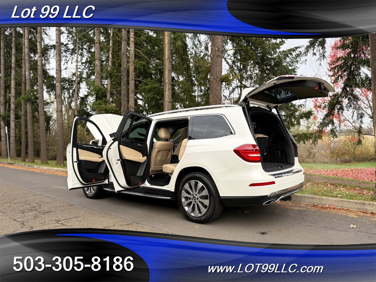 2018 Mercedes-Benz GLS 450 AWD 103k 3rd Row Row Heated Leather Navi C  Prior Certified Pre-Owned - Photo 63 - Milwaukie, OR 97267