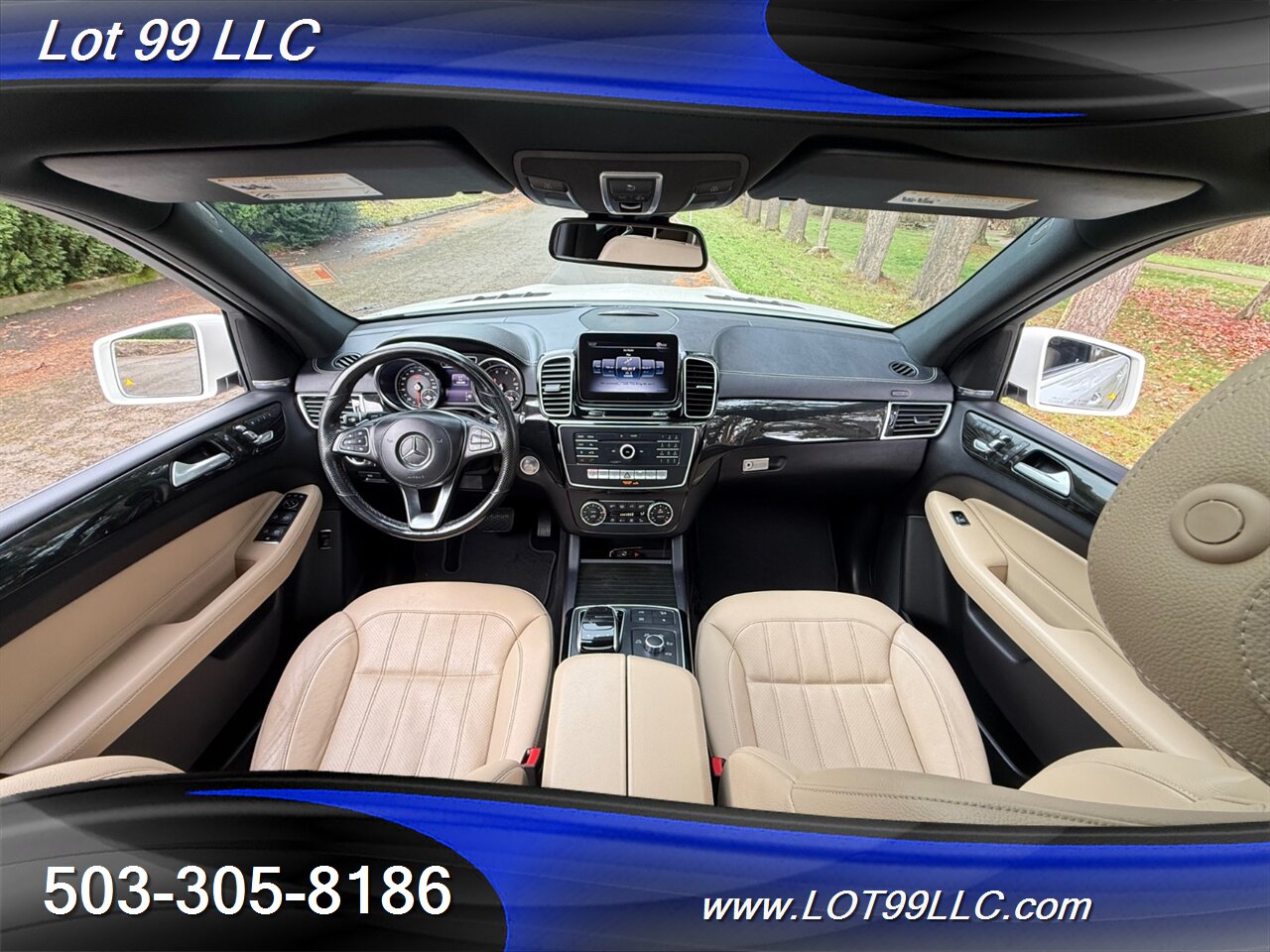 2018 Mercedes-Benz GLS 450 AWD 103k 3rd Row Row Heated Leather Navi C  Prior Certified Pre-Owned - Photo 2 - Milwaukie, OR 97267